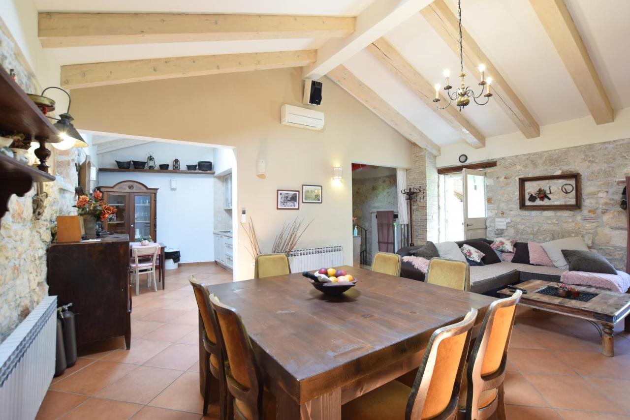 Saison Openning Prices Luxury Villa Nini With Fireplace, Private Pool, Bikes, Barbecue And Much More 波雷奇 外观 照片